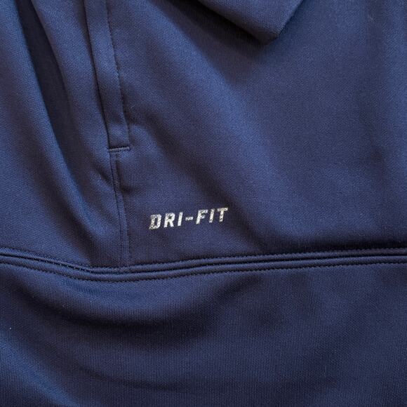 Nike Penn State Nitty Lions Soccer Track Jacket Mens Med Blue Dri Fit Full Zip - Picture 5 of 11